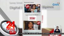 FPGMA, 'di konektado sa gumagamit ng kanyang larawan sa socmed post/ads; posibleng scam 'yan ayon sa DOJ | 24 Oras