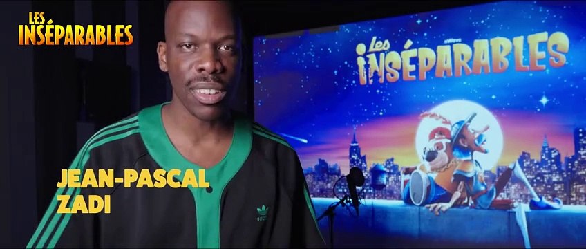 Les Inséparables BONUS VF Les coulisses du doublage avec Jean-Pascal Zadi