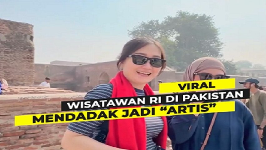 Wisatawan Indonesia Di Negara Pakistan Mendadak Jadi Artis