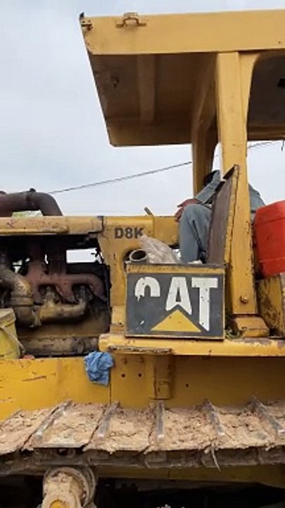Old Caterpiller Start After A long Time