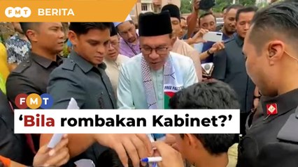 Anwar ‘setuju’ rombakan Kabinet sebelum 2024