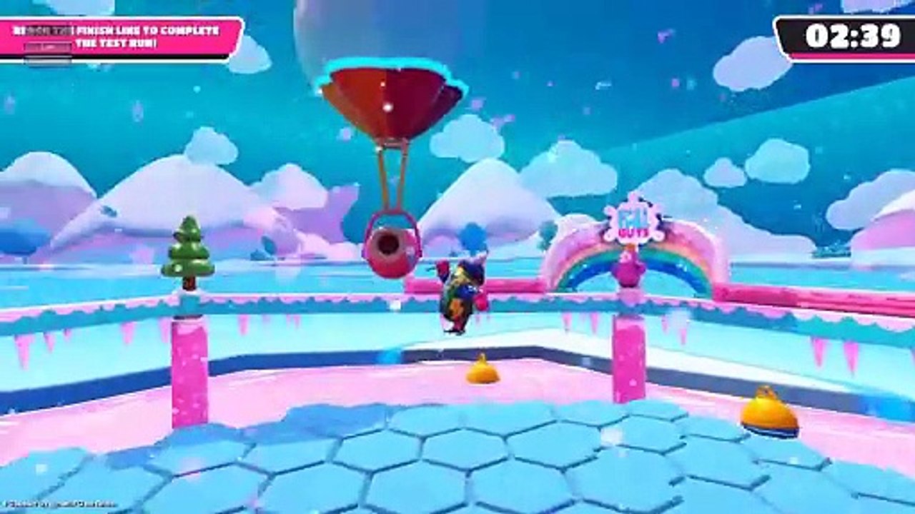 Fall Guys Mod Thin Ice Test