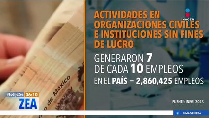 Instituciones sin fines de lucro contribuyen positivamente en la economía de México