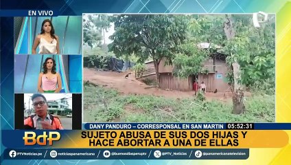 Macabro caso: Padre abusa de sus dos hijas y hace abortar a una de ellas en San Martín