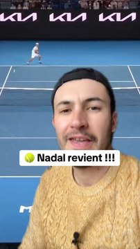 Nadal revient officiellement à la compétition ! Après un an de blessures l’homme aux 22 chelems reviendra en 2024 pour sa dernière année sportive ! #nadal #rafanadal #tennis