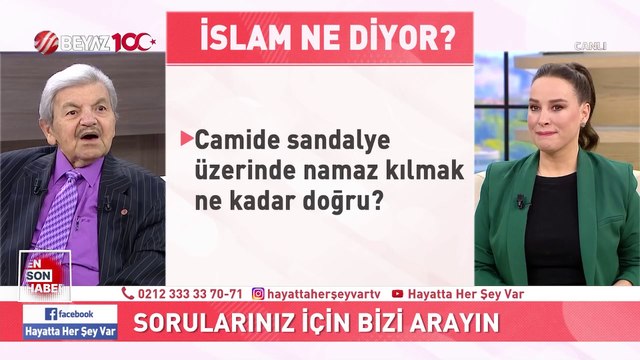 Camide sandalye üzerinde namaz kılmak ne kadar doğru - Nur Viral'le Hayatta Her Şey Var