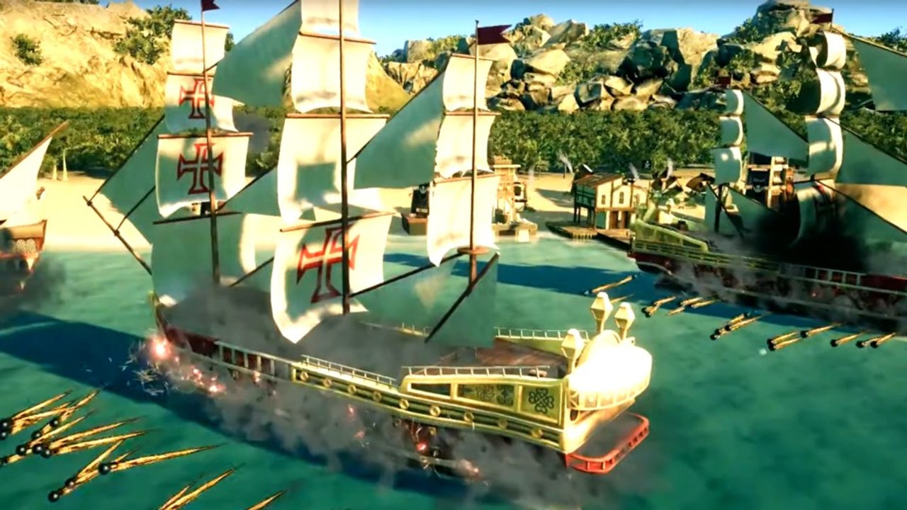 Aufbauspiel trifft Seeschlacht: Piraten-Anno in der Karibik lässt euch Archipel erobern