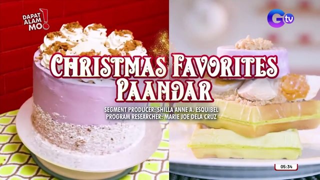 Puto bumbong at bibingka, ginawang cake at waffles! | Dapat Alam Mo!