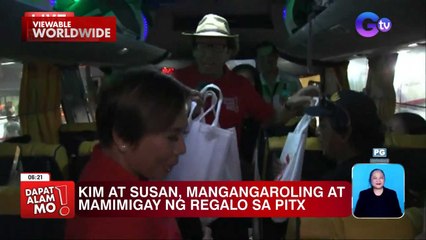 'Dapat Alam Mo,' may maagang pamasko sa mga pasahero sa PITX! | Dapat Alam Mo!