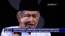 Agus Rahardjo Cerita Jokowi Minta KPK Hentikan Kasus e-KTP
