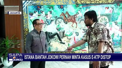 Pihak Istana Bantah Presiden Jokowi Pernah Minta KPK Hentikan Kasus e-KTP
