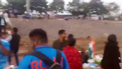 वीडियो देखें: रायपुर में टी-20 मैच का नजारा, दर्शकों में गजब का  उत्साह