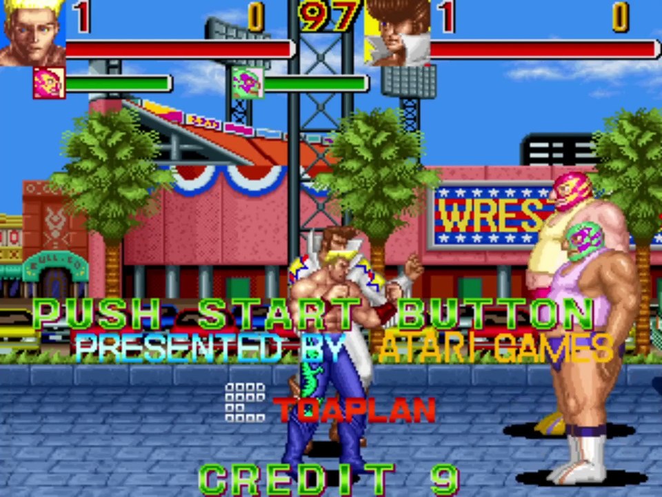 Knuckle Bash, a special beat-em-up game, you can play it