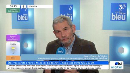 Tri des biodéchets : "Il faut que le gouvernement communique et nous aide", réclame Jean-François Vigier