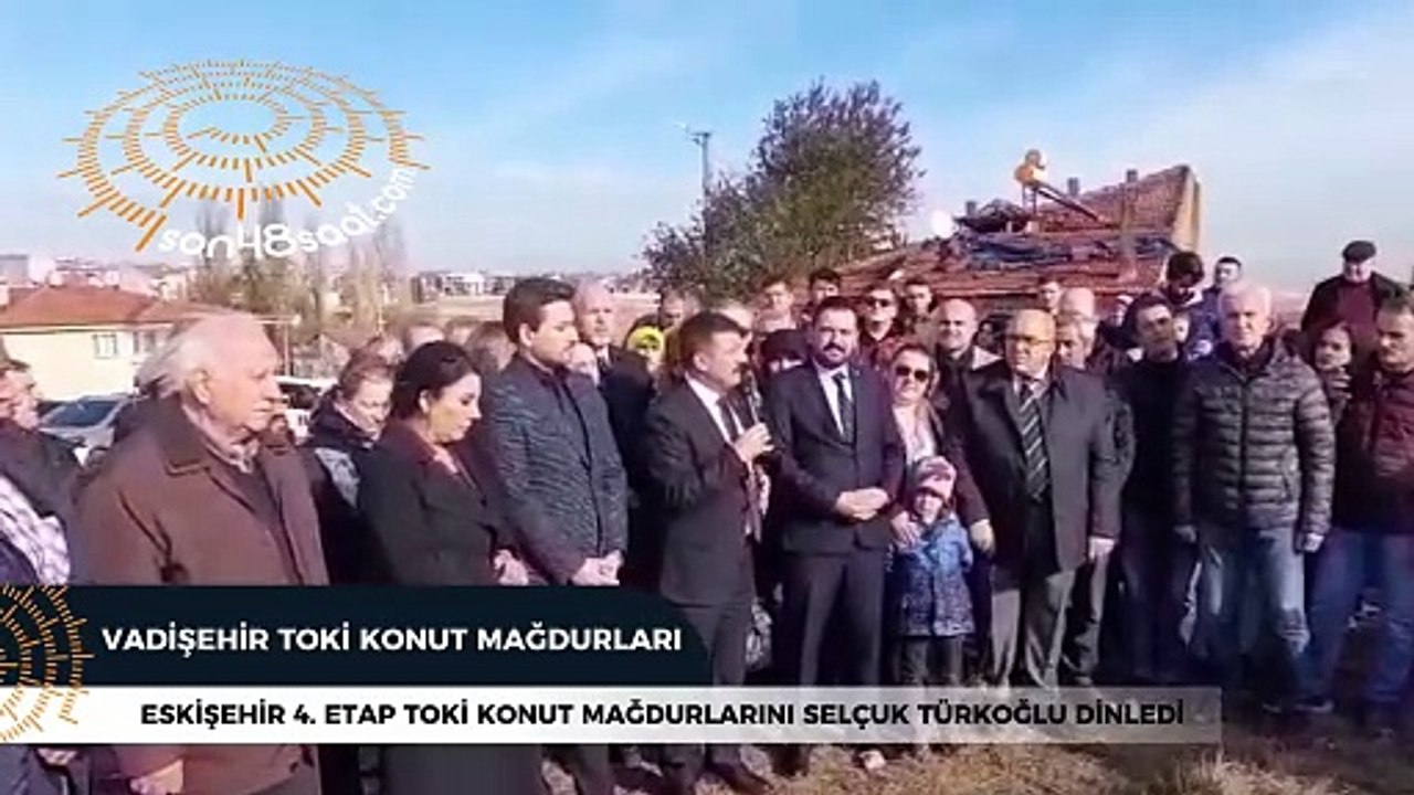 Eskişehir'de TOKi mağdurları derti