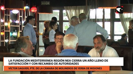 La fundación mediterránea región nea cierra un año lleno de satisfacción y con recambio de autoridades