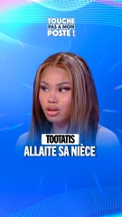 Tootatis allaite le bébé de sa soeur !