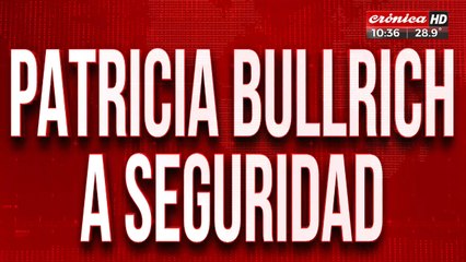 Confirmado: Patricia Bullrich será la ministra de seguridad de Javier Milei