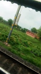 Traveling in train