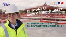 Portrait de Céline, technicienne supérieure du développement durable