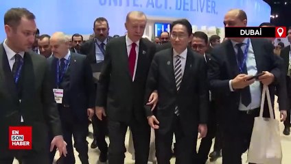 Cumhurbaşkanı Erdoğan, Japonya Başbakanı Kishida'yı kabul etti