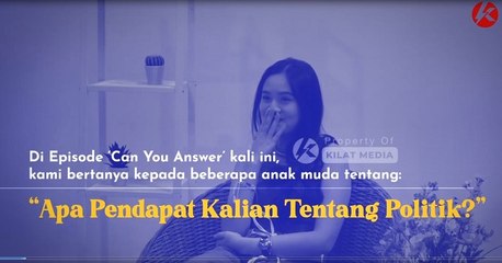 Politik di Mata Anak Muda