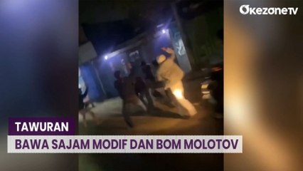 2 Kelompok Remaja Tawuran Bawa Celurit dan Bom Molotov di Bogor