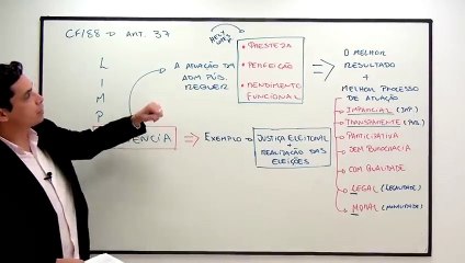 Aula 08 (Princípio da Eficiência) CF 88 - Art. 37, Caput - Parte V Direito Administrativo -