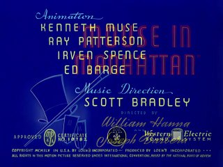 Tom & Jerry (1940) - S1940E19 - Mouse In Manhattan