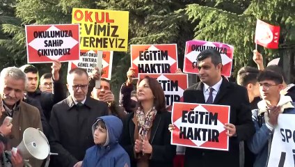 Ankara’da Lise Ve Tapu Kadastro Krizi! Vatan Partisi Konunun Takibinde