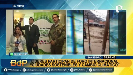 San Isidro: partidos políticos verdes realizan foro internacional sobre el “Cambio climático”