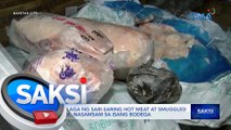 P40M halaga ng sari-saring hot meat at smuggled na karne, nasamsam sa isang bodega | Saksi