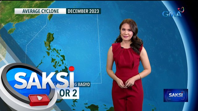 Isa o dalawang bagyo, posibleng mabuo o pumasok sa PAR ngayong Disyembre — PAGASA | Saksi