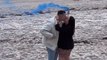 Lovely gender reveal followed by an even sweeter wedding proposal surprise