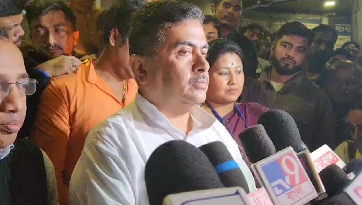 মমতা বন্দ্যোপাধ্যায়ের বাড়িতে এঁটো পাতা তোলাই এখন পুলিশের কাজ!: শুভেন্দু অধিকারী