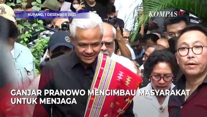 Kampanye di Kupang, Ganjar Soroti Pentingnya Jaga Keberagaman