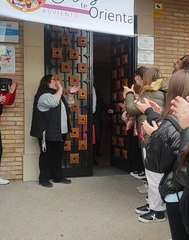 Despedida a Santiago Molinos, profesor del colegio La Anunciata de Tudela