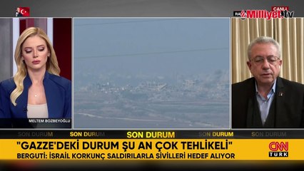 Gazze'deki son durumu CNN TÜRK'e anlattı! 'İnsanlar enkazların altında'