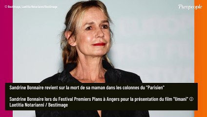 Sandrine Bonnaire révoltée, ses terribles révélations sur la mort de sa mère en Ehpad : "Il y a eu des choses pires"