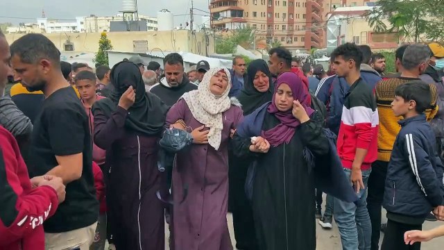 Gazatíes huyen de sus casas tras reanudarse bombardeos israelíes