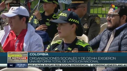 Organizaciones de DD.HH participaron en la audiencia pública de reforma a la Policía Nacional de Colombia