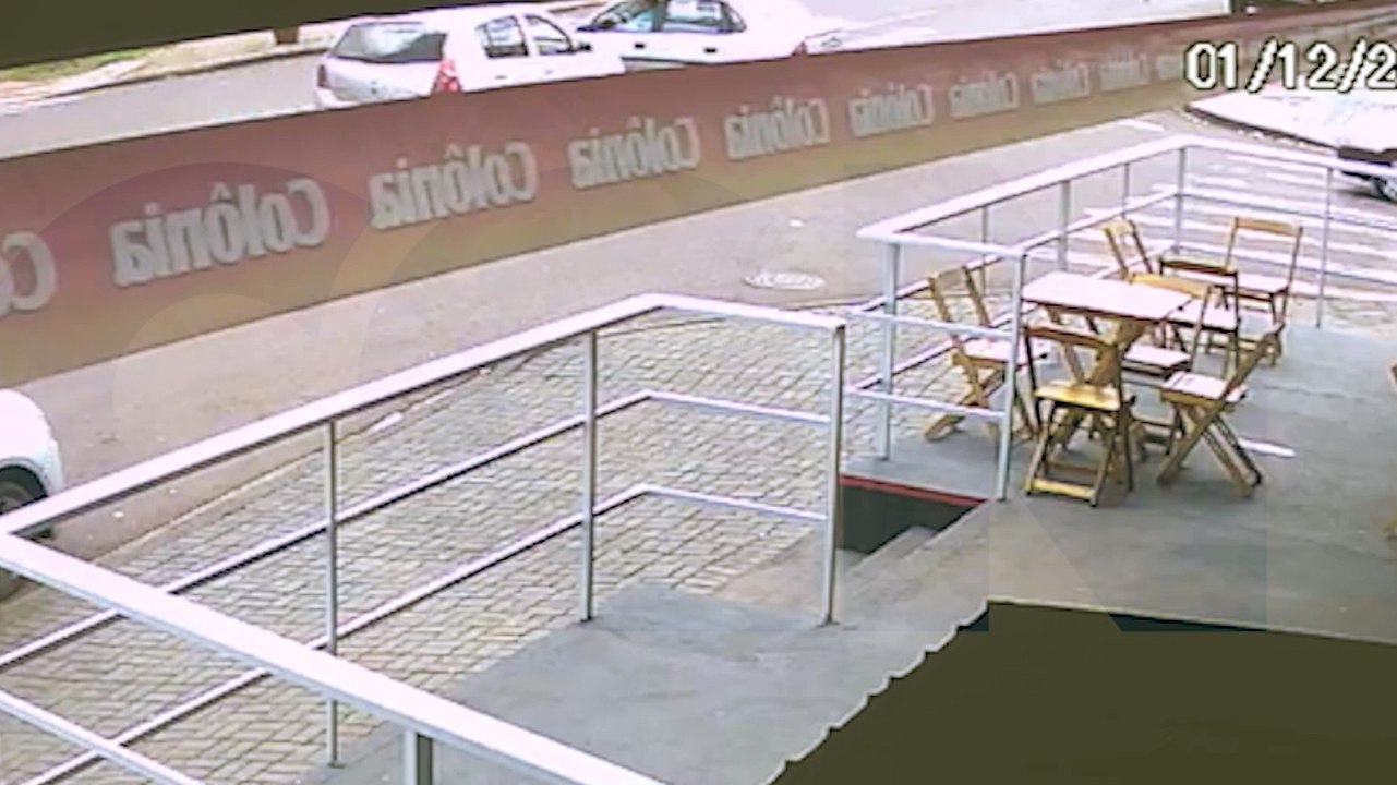 Câmera flagra grave acidente de trânsito no Interlagos