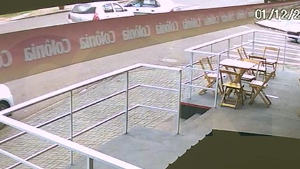 Câmera flagra grave acidente de trânsito no Interlagos