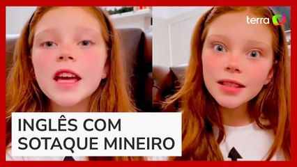 Download Video: Criança britânica aprende português com sotaque mineiro e viraliza nas redes sociais