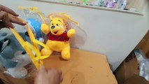 Unboxing and Review of FunZoo Super Soft Husky Dog, Doraemon, pooh Toy for Kids Babies