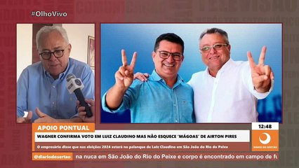 Wagner Breckenfeld se emociona ao citar decepção com Airton Pires: “Errei e pago um preço caro”.