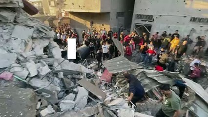 شاهد: القصف الجوي لقطاع غزة يعود بشراسة.. ومجمعات سكنية كاملة سُويت بالأرض في رفح