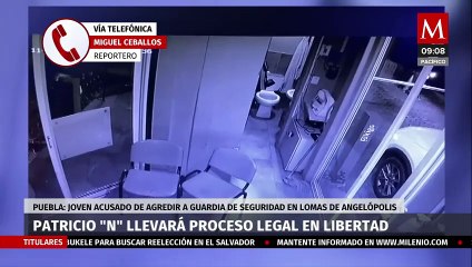 Patricio "N" llevará proceso legal en libertad por agresión en Angelópolis