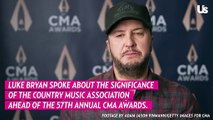 Luke Bryan spoke about the significance of the Country Music Association ahead of the 57th Annual CMA Awards.