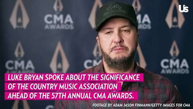 Luke Bryan spoke about the significance of the Country Music Association ahead of the 57th Annual CMA Awards.